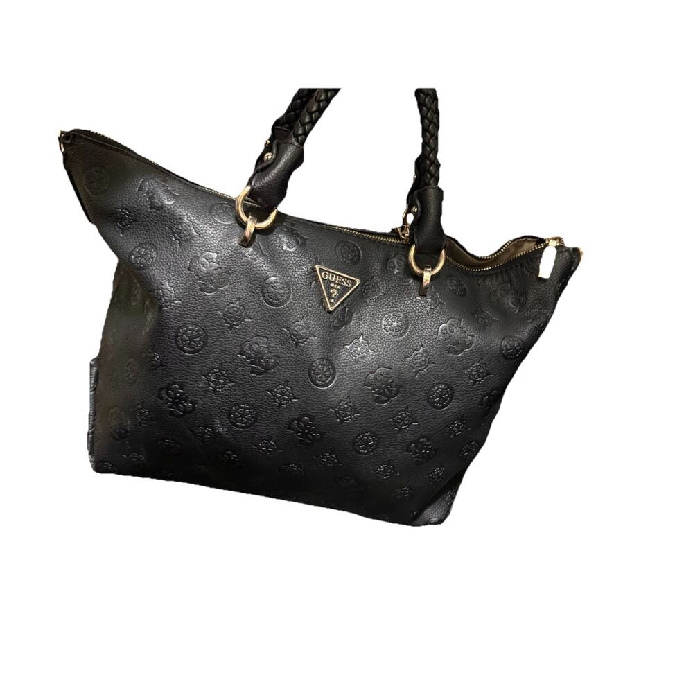 Guess Helaina Soho Satchel - Black